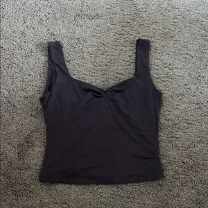 Black Sleeveless Women's Top